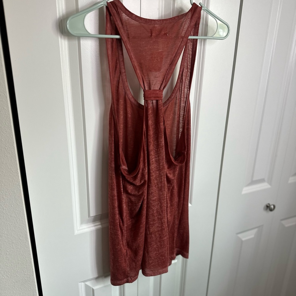 Maurices Rust Red Racerback Tank Top - Picture 6 of 7